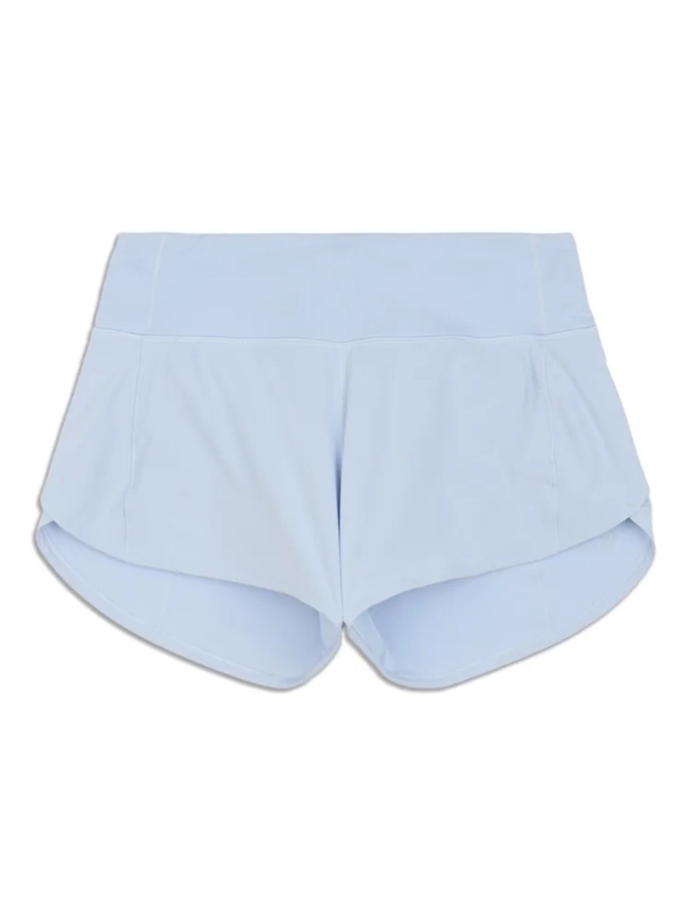 Lululemon Speed Up Mid-Rise Short, Long *4" - Light Blue - Size 6